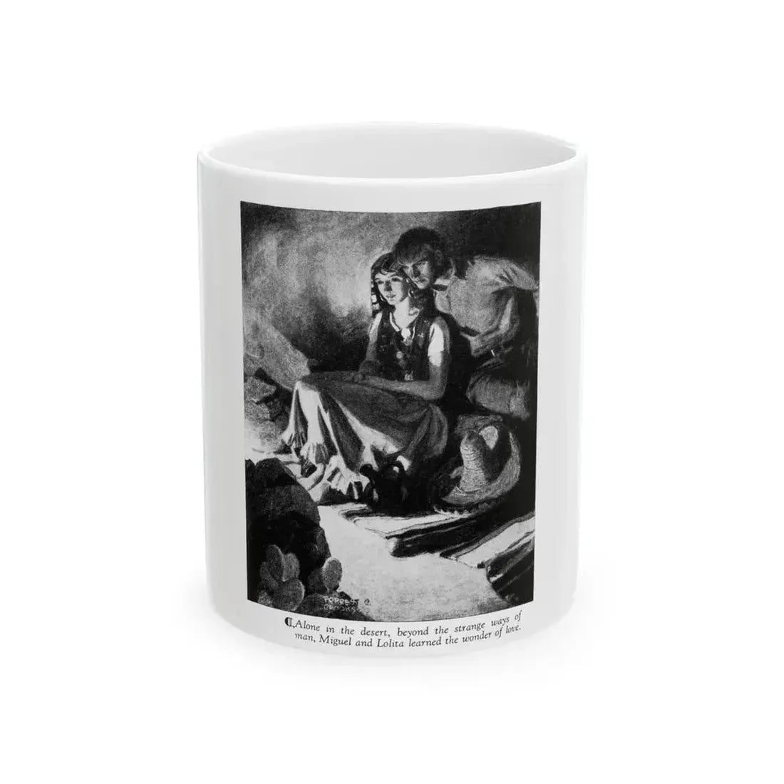 Half-Breed (2), Cosmopolitan, December 1929 - White Coffee Mug 11oz - Go Mug Yourself