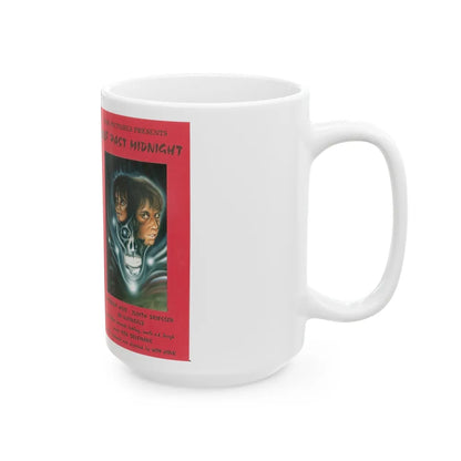 HALF PAST MIDNIGHT (VHS COVER) - White Coffee Mug-Go Mug Yourself