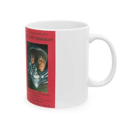 HALF PAST MIDNIGHT (VHS COVER) - White Coffee Mug-Go Mug Yourself