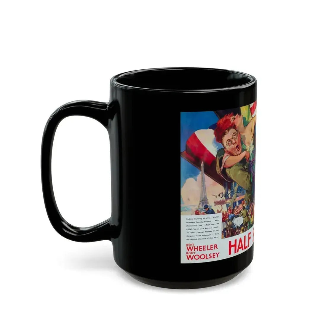 Half Shot At Sunrise, RKO Exhibitor's Book (1929 - 1930) - Black Coffee Mug - Go Mug Yourself