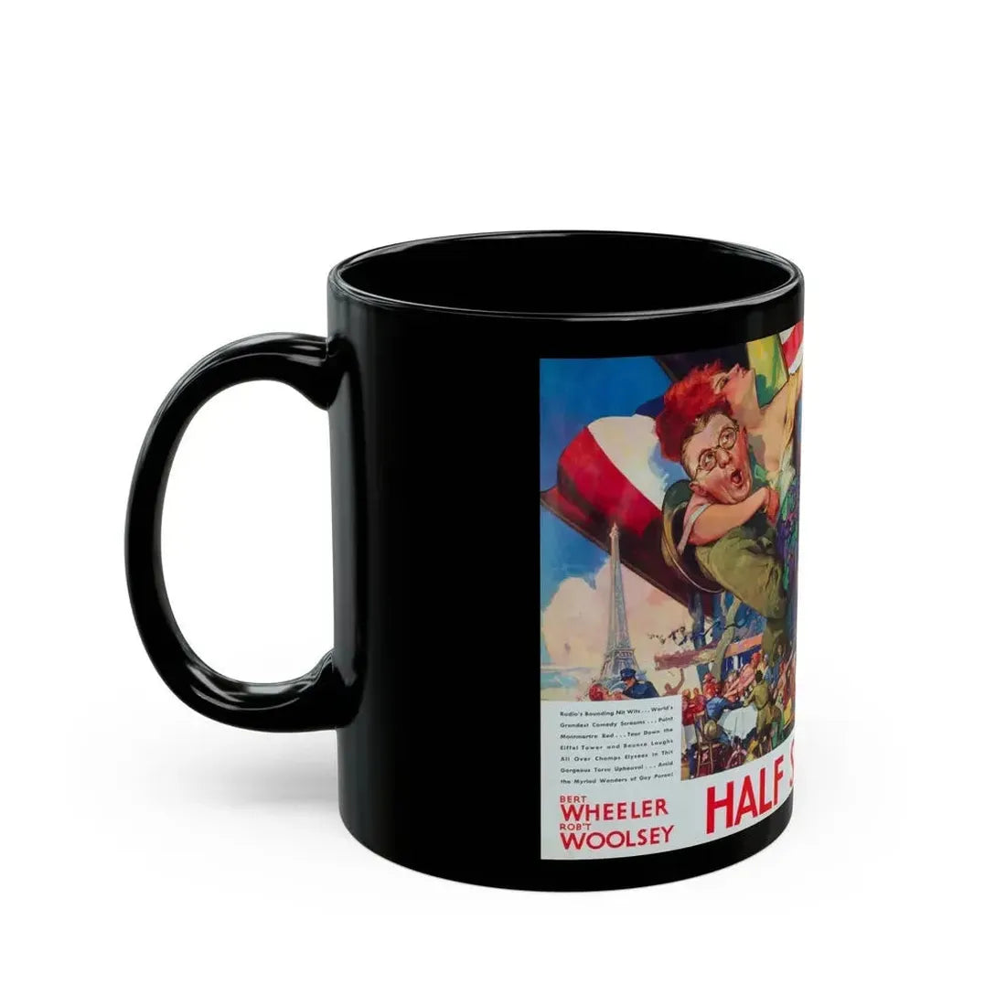 Half Shot At Sunrise, RKO Exhibitor's Book (1929 - 1930) - Black Coffee Mug - Go Mug Yourself