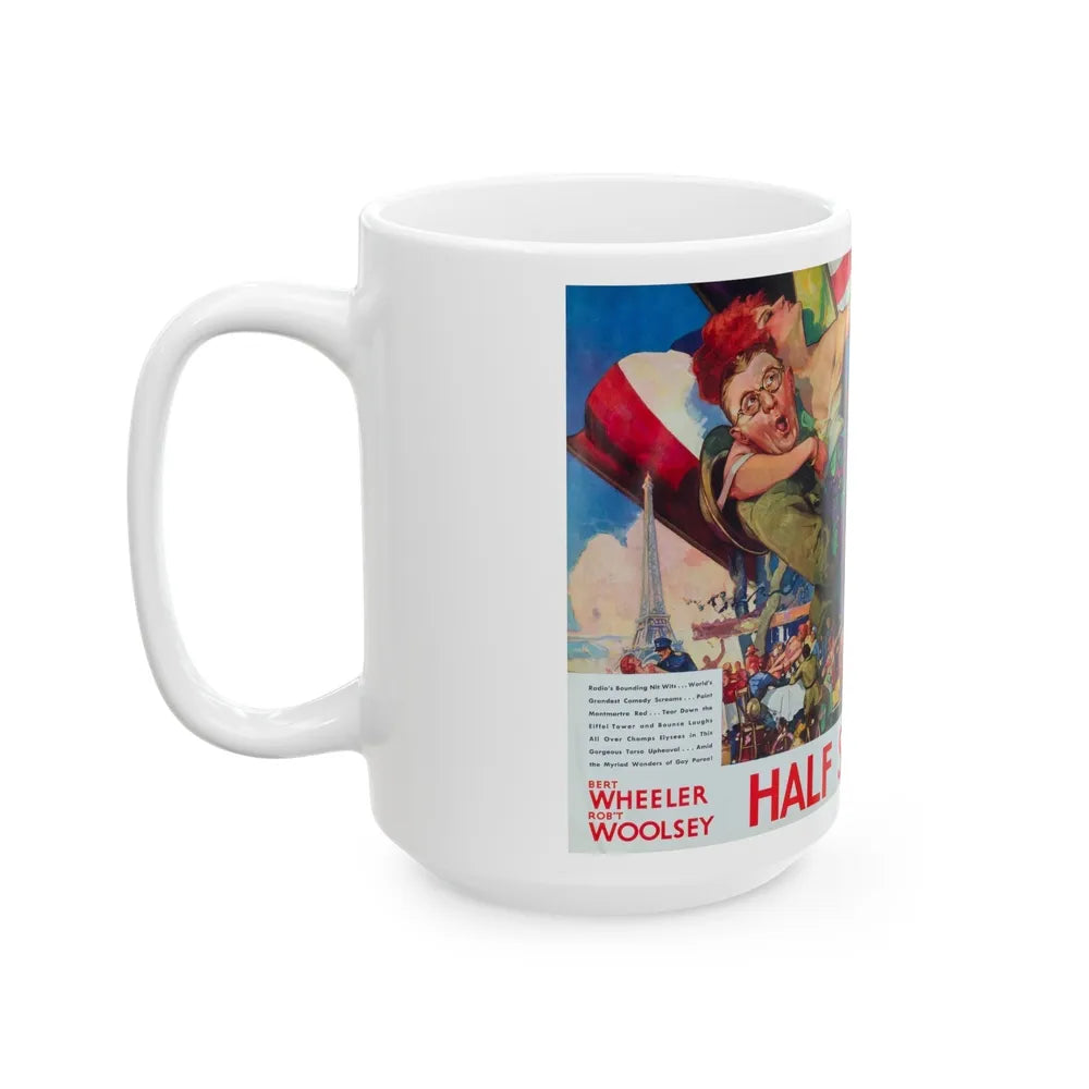 Half Shot At Sunrise, RKO Exhibitor's Book (1929 - 1930) - White Coffee Mug-Go Mug Yourself