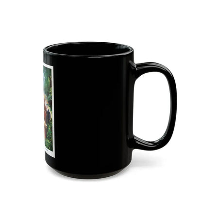 half turning, he aimed a savage blow at the girl - Black Coffee Mug - Go Mug Yourself