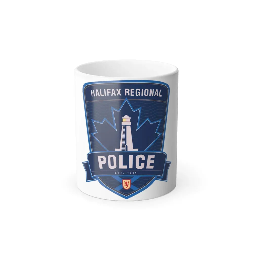 Halifax Regional Police - Color Changing Coffee Mug 11oz - Go Mug Yourself
