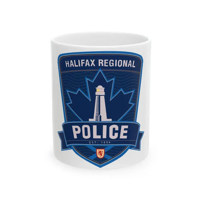 Halifax Regional Police - White Coffee Mug 11oz - Go Mug Yourself