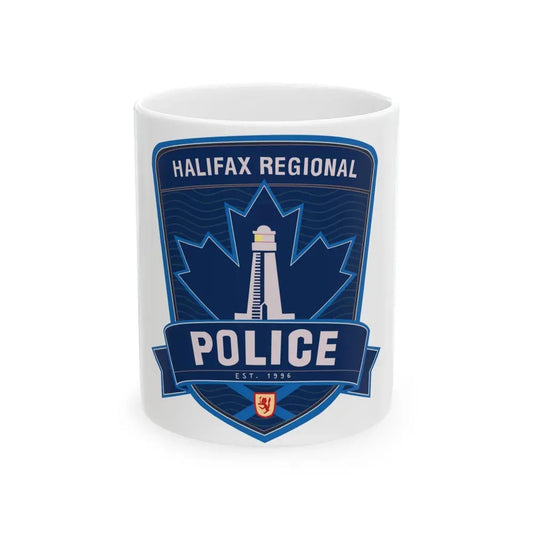Halifax Regional Police - White Coffee Mug 11oz - Go Mug Yourself