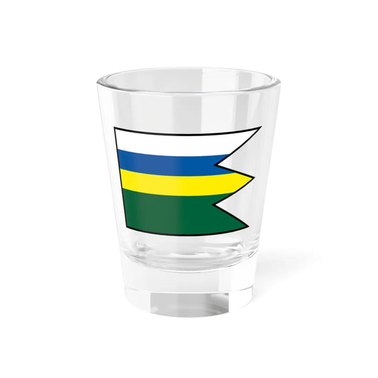 Haligovce Stara Lubovna Flag (Slovakia) Shot Glass 1.5oz 1.5oz - Go Mug Yourself