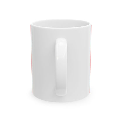 Halkidiki flag 1821 (Greece) White Coffee Mug-Go Mug Yourself