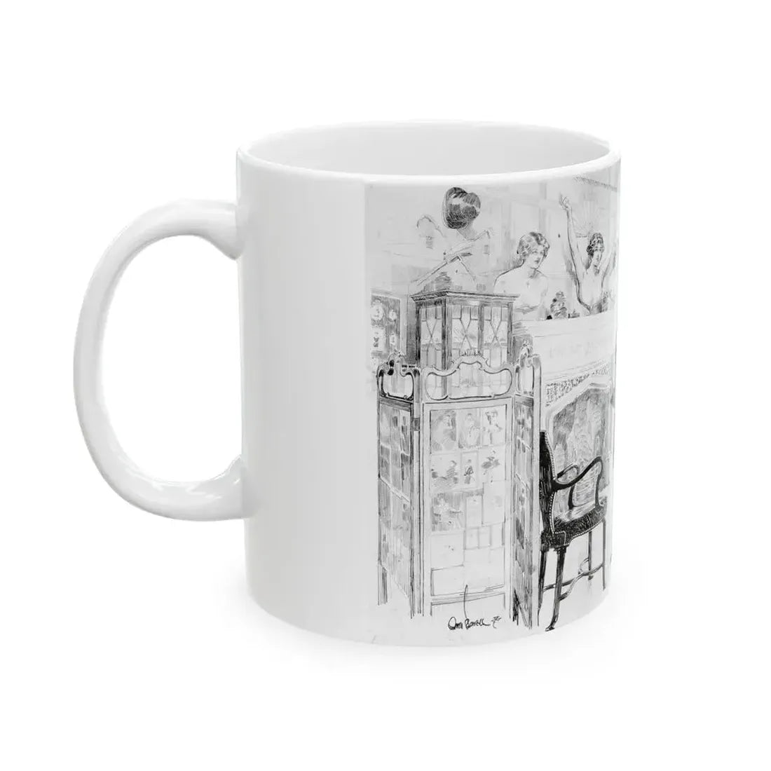 Hall of Beauties - White Coffee Mug - Go Mug Yourself