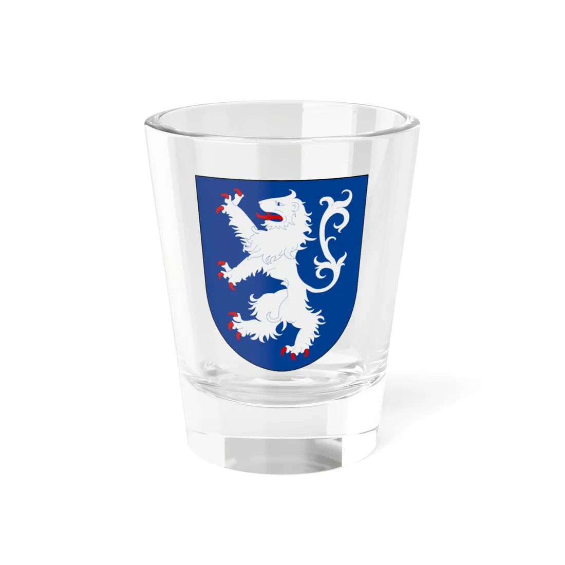 Halland vapen (Sweden) (Coat of Arms) Shot Glass 1.5oz 1.5oz - Go Mug Yourself