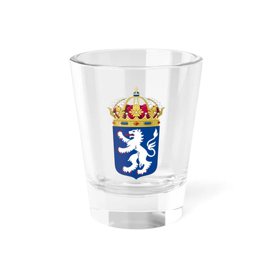 Hallands läns vapen (Sweden) (Coat of Arms) Shot Glass 1.5oz 1.5oz - Go Mug Yourself