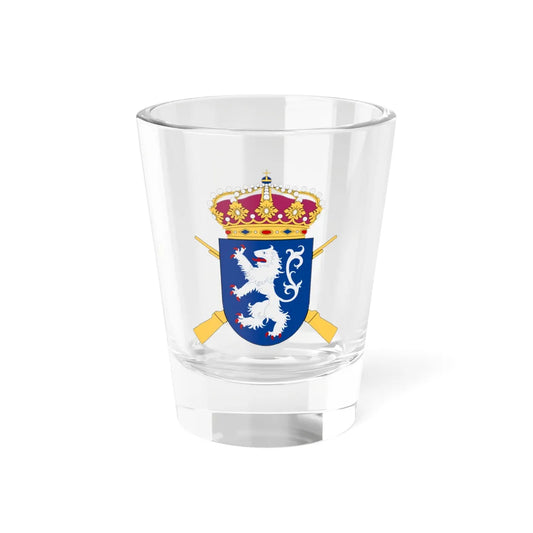 Hallands regemente vapen (Sweden) (Coat of Arms) Shot Glass 1.5oz 1.5oz - Go Mug Yourself