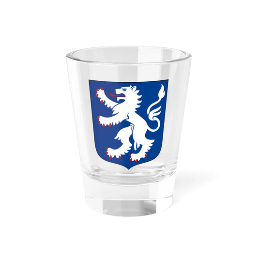 Hallands vapen (Sweden) (Coat of Arms) Shot Glass 1.5oz 1.5oz - Go Mug Yourself