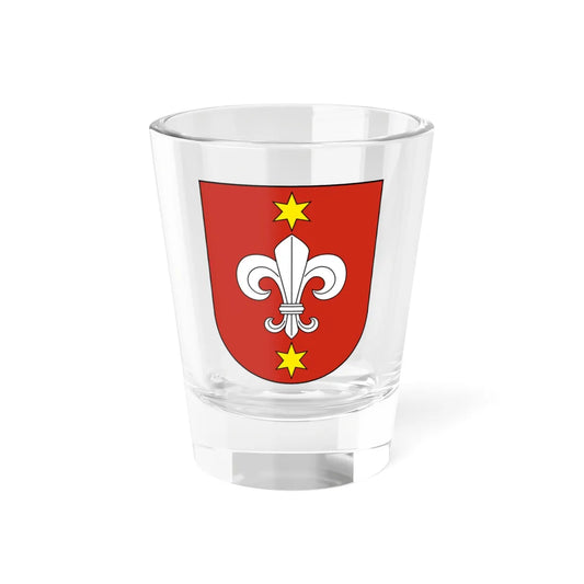 Hallau-blazon (Switzerland) (Coat of Arms) Shot Glass 1.5oz 1.5oz - Go Mug Yourself