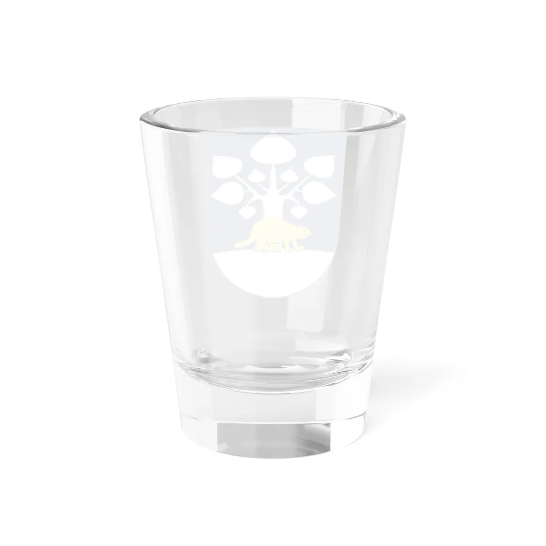 Hallen vapen (Sweden) (Coat of Arms) Shot Glass 1.5oz - Go Mug Yourself