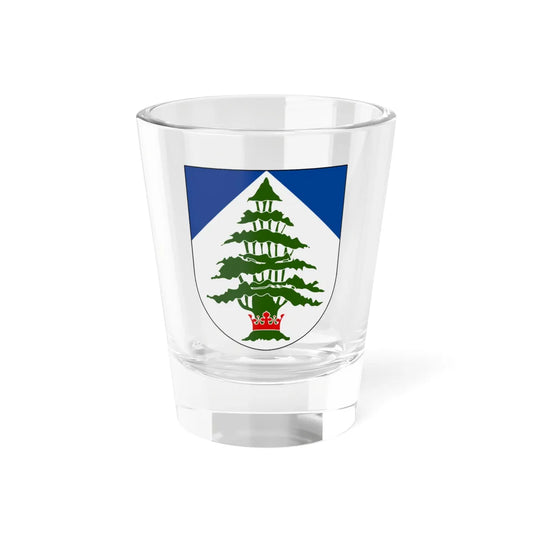 Hallingeberg vapen (Sweden) (Coat of Arms) Shot Glass 1.5oz 1.5oz - Go Mug Yourself
