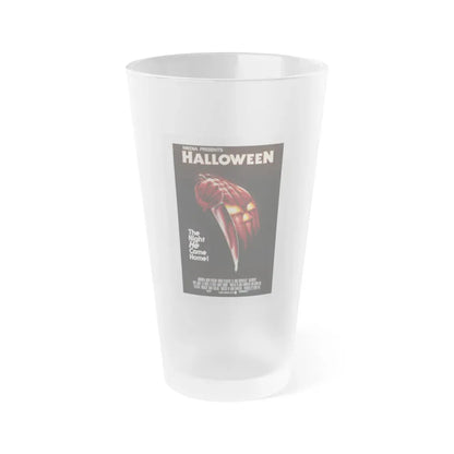 HALLOWEEN (4) 1978 Movie Poster - Frosted Pint Glass 16oz 16oz Frosted - Go Mug Yourself