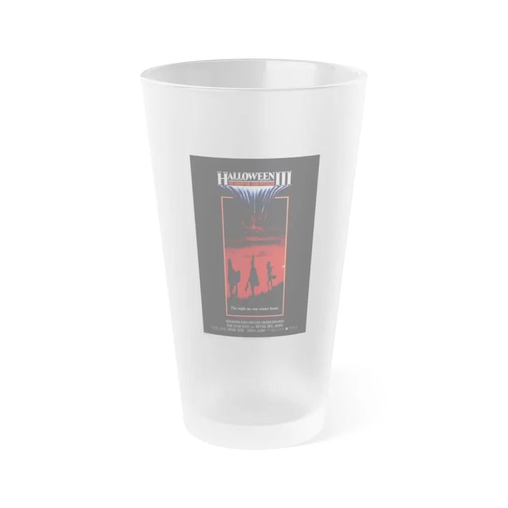 HALLOWEEN III SEASON OF THE WITCH 1982 Movie Poster - Frosted Pint Glass 16oz-16oz-Frosted-Go Mug Yourself