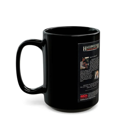 HALLOWEEN III SEASON OF THE WITCH (VHS COVER) - Black Coffee Mug - Go Mug Yourself