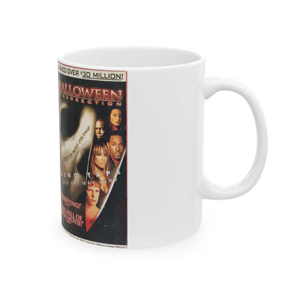 HALLOWEEN RESURRECTION DEMO TAPE SCREENER FOR RETAILERS ONLY (VHS COVER) - White Coffee Mug-Go Mug Yourself