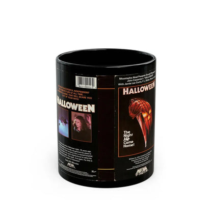 HALLOWEEN (VHS COVER) - Black Coffee Mug 11oz - Go Mug Yourself