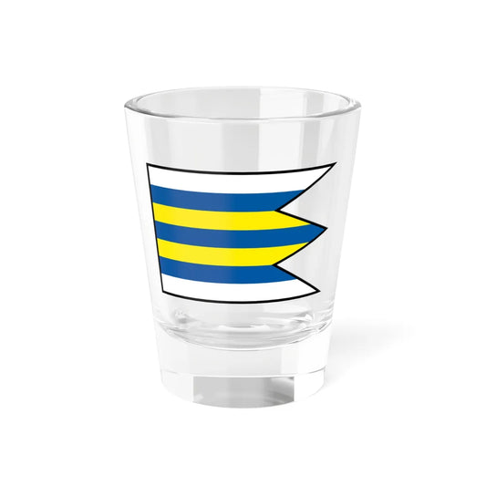 Haluzice Nove Mesto Nad Vahom Flag (Slovakia) Shot Glass 1.5oz 1.5oz - Go Mug Yourself