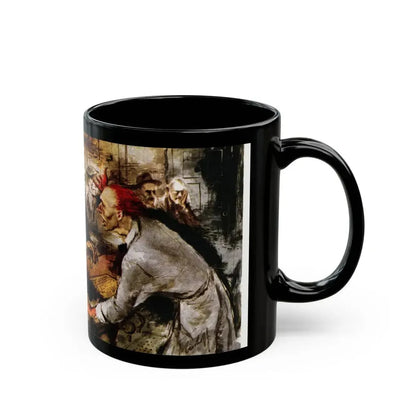 Ham on Cheese on Rye, Collier's, May 29, 1948 - Black Coffee Mug - Go Mug Yourself