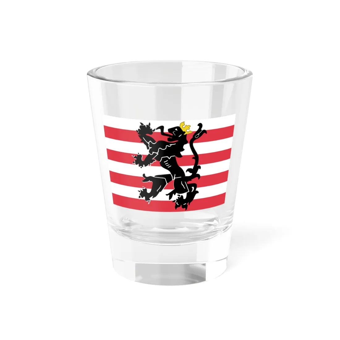 Ham vlag (Belgium) Shot Glass 1.5oz 1.5oz - Go Mug Yourself