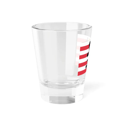 Ham vlag (Belgium) Shot Glass 1.5oz - Go Mug Yourself