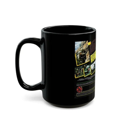 HAMBURGER HILL (VHS COVER) - Black Coffee Mug - Go Mug Yourself