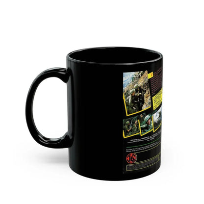 HAMBURGER HILL (VHS COVER) - Black Coffee Mug - Go Mug Yourself