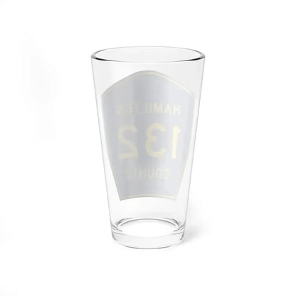 Hamilton County 132 (Florida) (Road Sign) Pint Glass 16oz - Go Mug Yourself