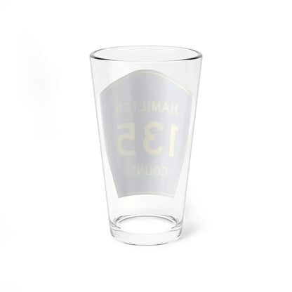 Hamilton County 135 (Florida) (Road Sign) Pint Glss 16oz - Go Mug Yourself