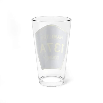 Hamilton County 137A (Florida) (Road Sign) Pint Glass 16oz - Go Mug Yourself