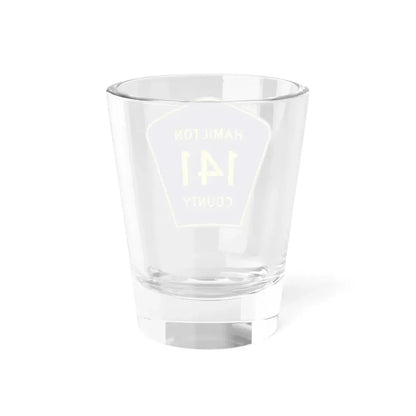 Hamilton County 141 (Florida) (Road Sign) Shot Glass 1.5oz - Go Mug Yourself