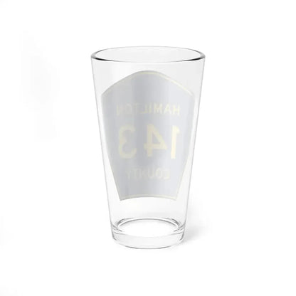 Hamilton County 143 (Florida) (Road Sign) Pint Glass 16oz - Go Mug Yourself