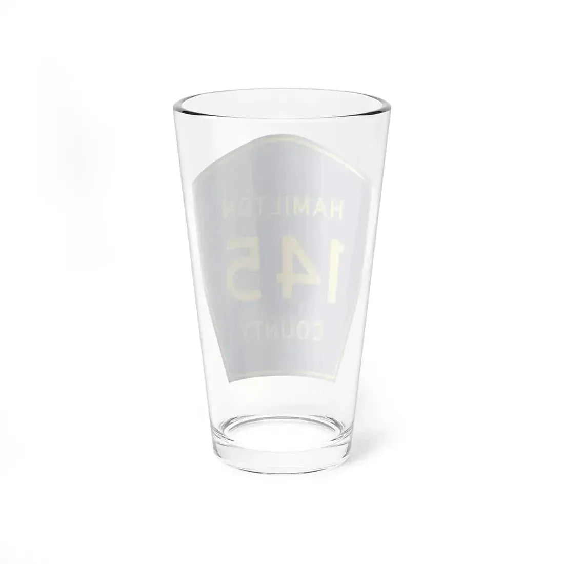 Hamilton County 145 (Florida) (Road Sign) Pint Glass 16oz - Go Mug Yourself