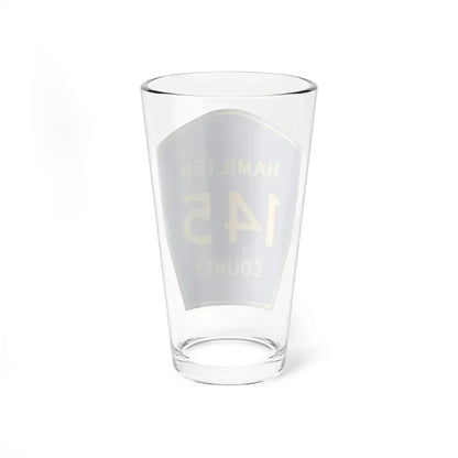 Hamilton County 145 (Florida) (Road Sign) Pint Glss 16oz - Go Mug Yourself