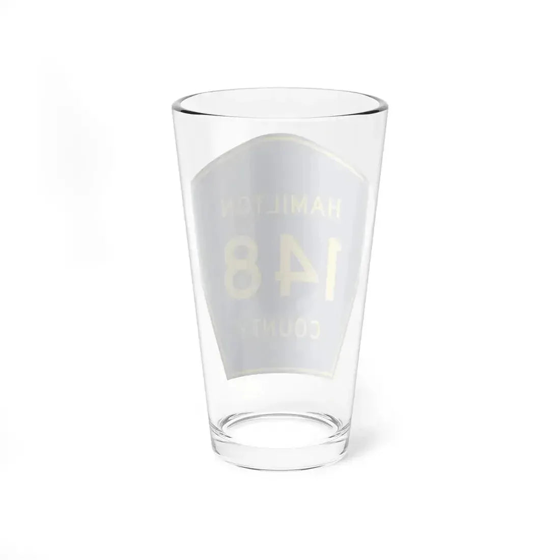 Hamilton County 148 (Florida) (Road Sign) Pint Glass 16oz - Go Mug Yourself