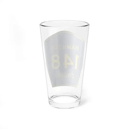 Hamilton County 148 (Florida) (Road Sign) Pint Glass 16oz - Go Mug Yourself