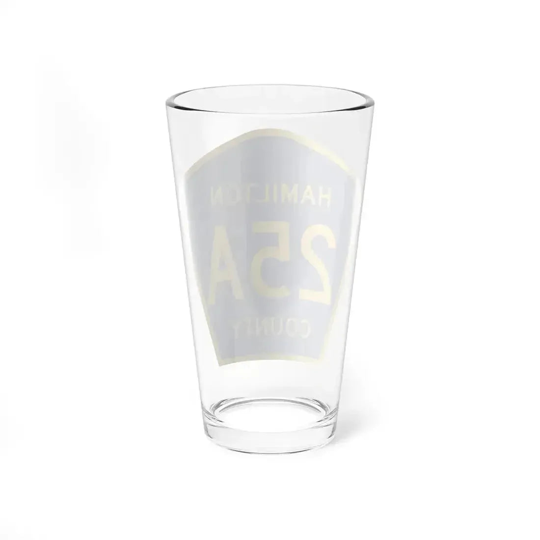 Hamilton County 25A (Florida) (Road Sign) Pint Glass 16oz - Go Mug Yourself