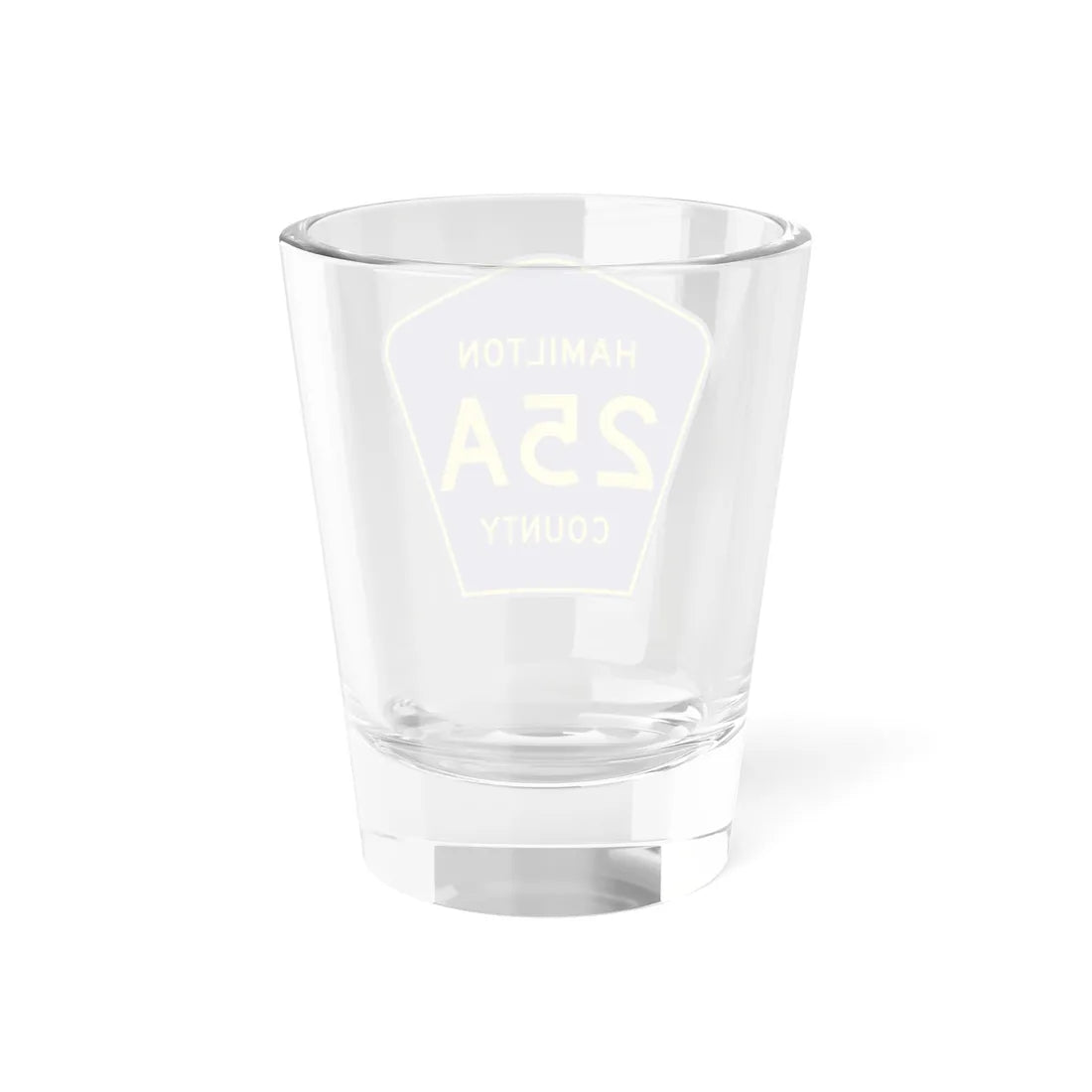 Hamilton County Road 25A FL (Florida) (Road Sign) Shot Glass 1.5oz - Go Mug Yourself