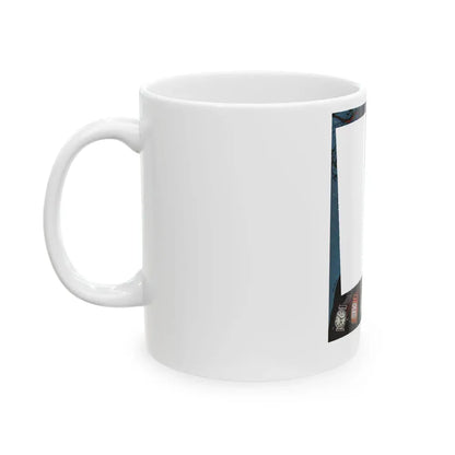 Hamilton Watch ad, Collier's, November 5, 1949 - White Coffee Mug - Go Mug Yourself
