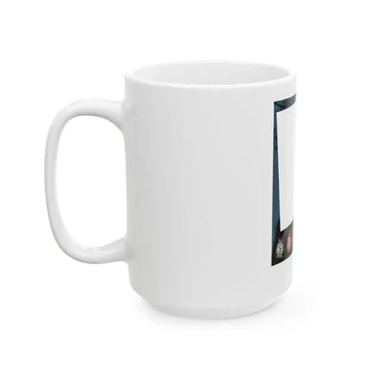 Hamilton Watch ad, Collier's, November 5, 1949 - White Coffee Mug - Go Mug Yourself