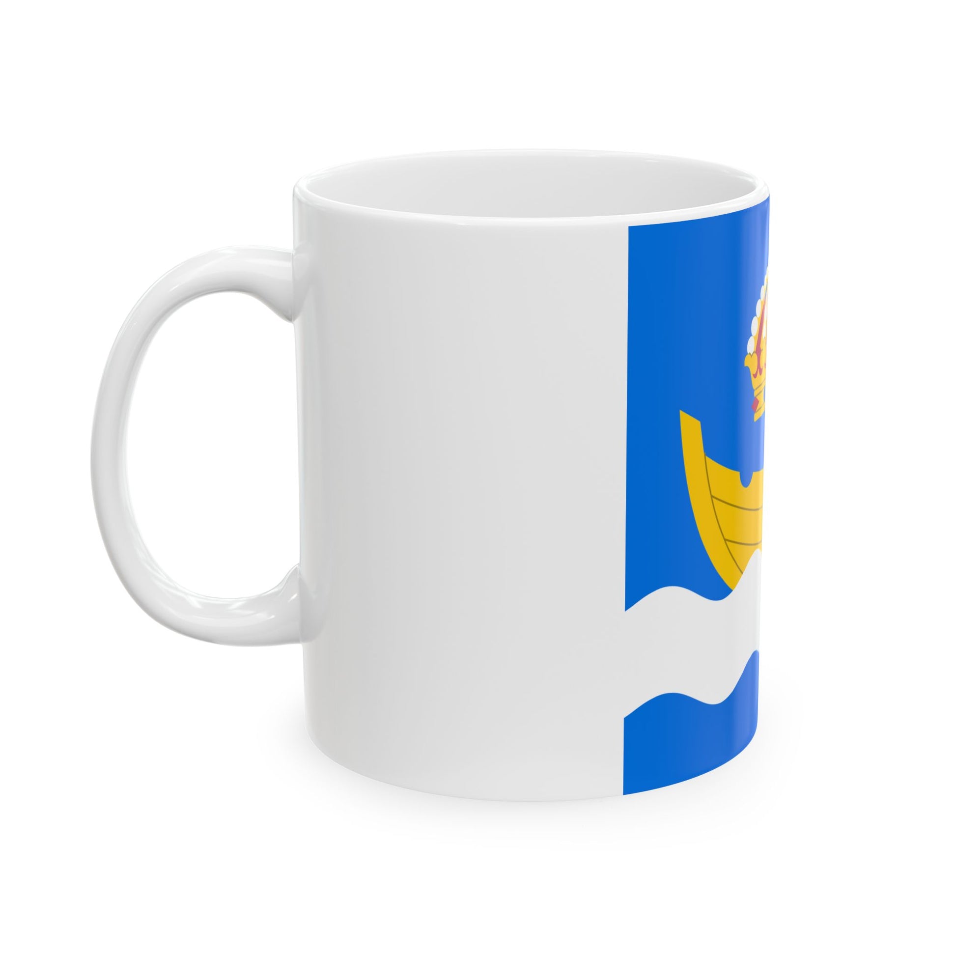 Hamina.lippu (Finland) White Coffee Mug-Go Mug Yourself