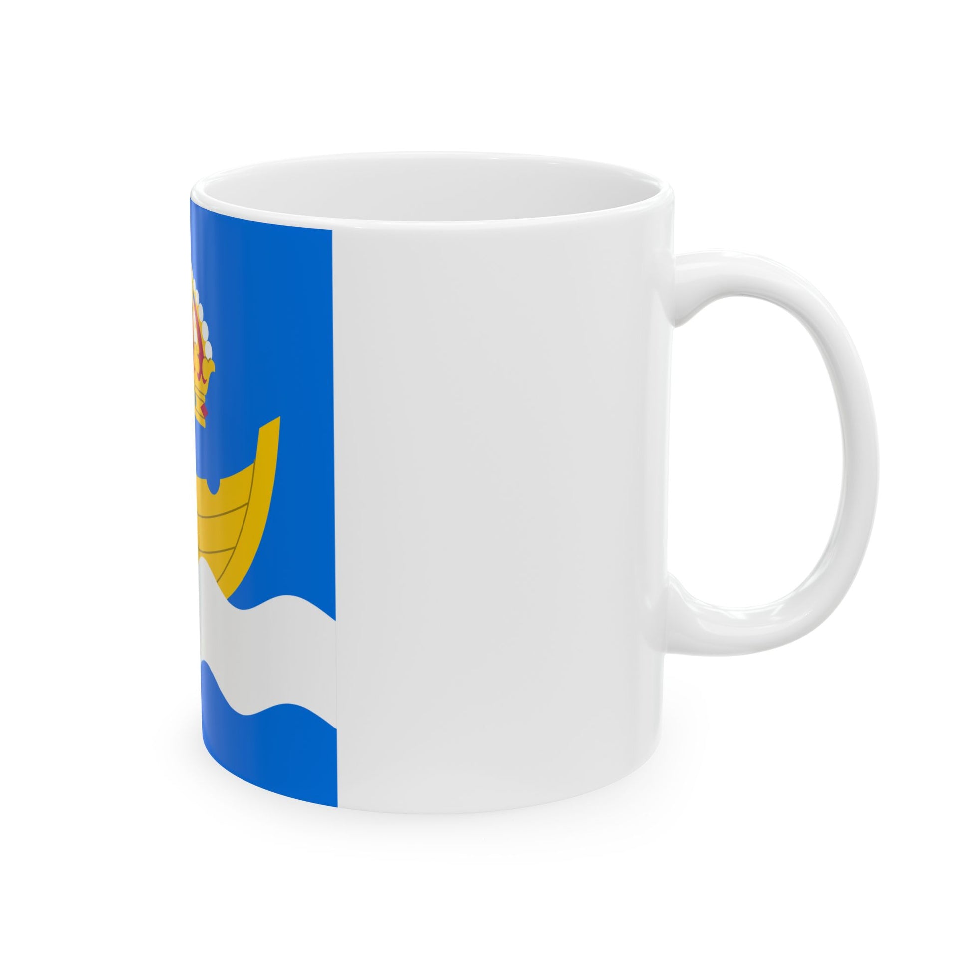 Hamina.lippu (Finland) White Coffee Mug-Go Mug Yourself