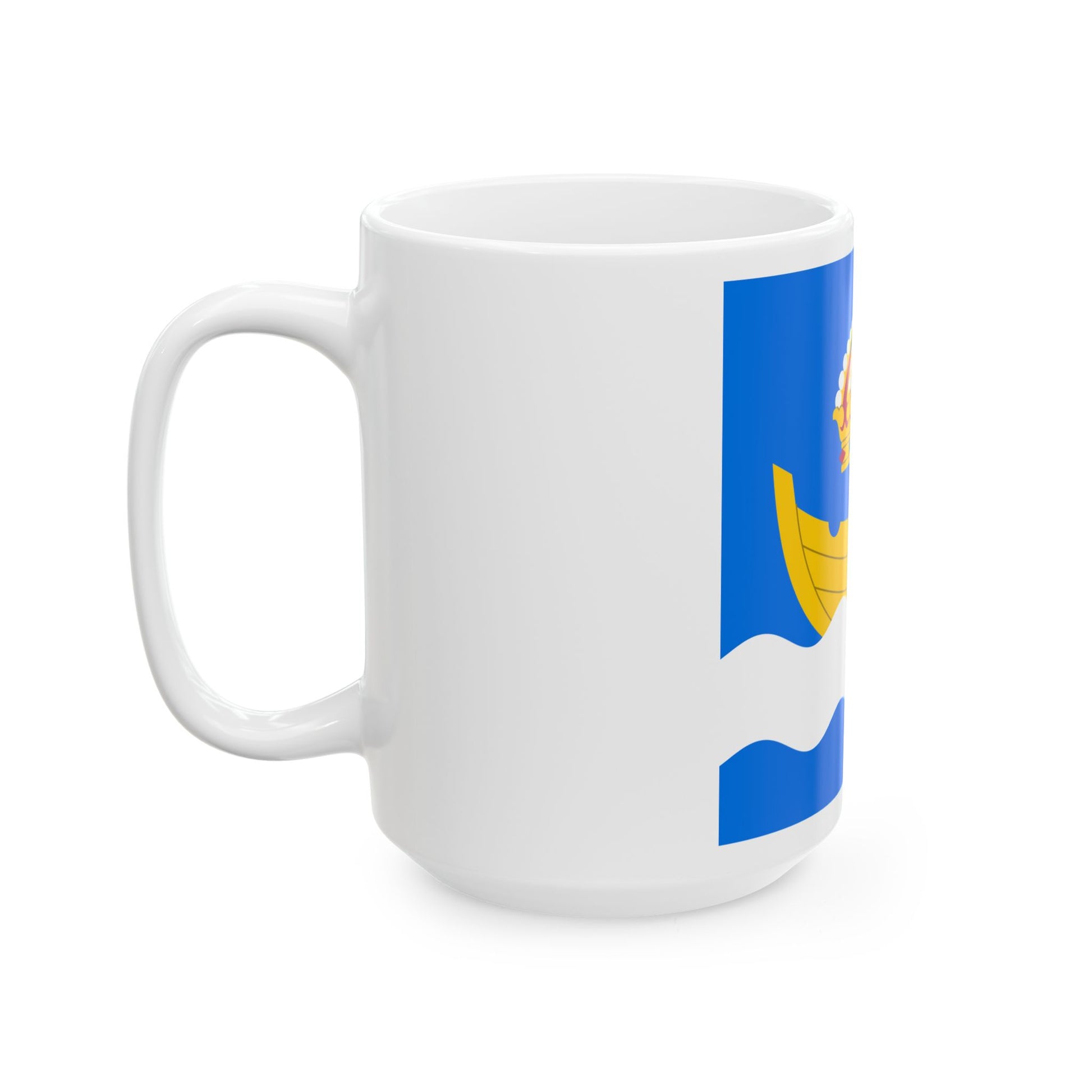 Hamina.lippu (Finland) White Coffee Mug-Go Mug Yourself