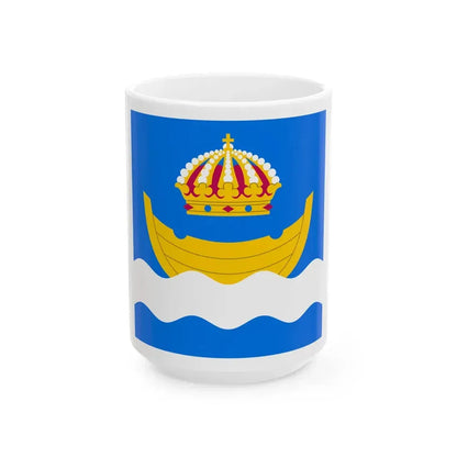 Hamina.lippu (Finland) White Coffee Mug 15oz - Go Mug Yourself