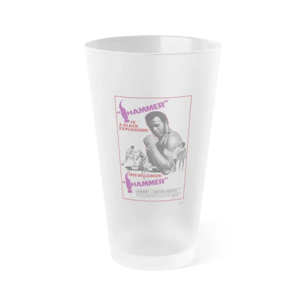 HAMMER 1972 Movie Poster - Frosted Pint Glass 16oz 16oz Frosted - Go Mug Yourself