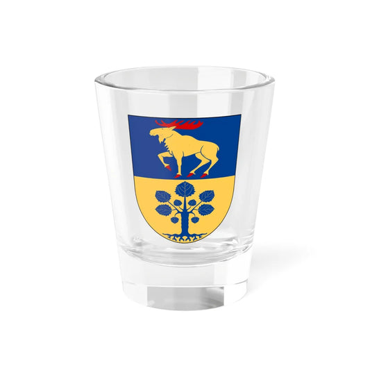 Hammerdal vapen (Sweden) (Coat of Arms) Shot Glass 1.5oz 1.5oz - Go Mug Yourself
